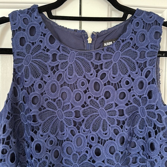 Karl Lagerfeld spring mini dress Sz 6 - Picture 3 of 3